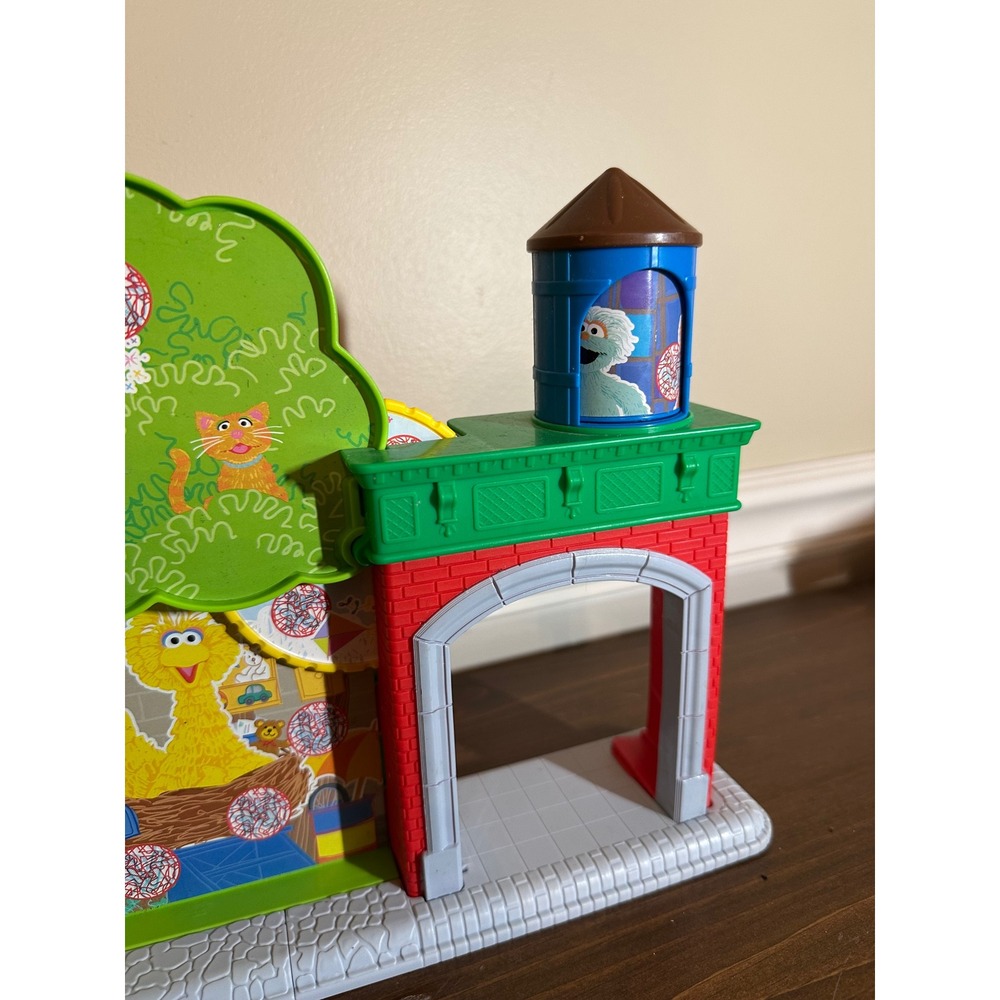 Sesame Street Neighborhood Playset 123 Building Figures Cookie Monster Ernie - Picture 6 of 8